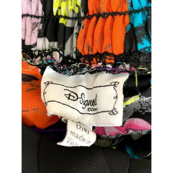 Disney D-Signed Asymmetrical Floral High Low Skirt - Picture 5 of 8